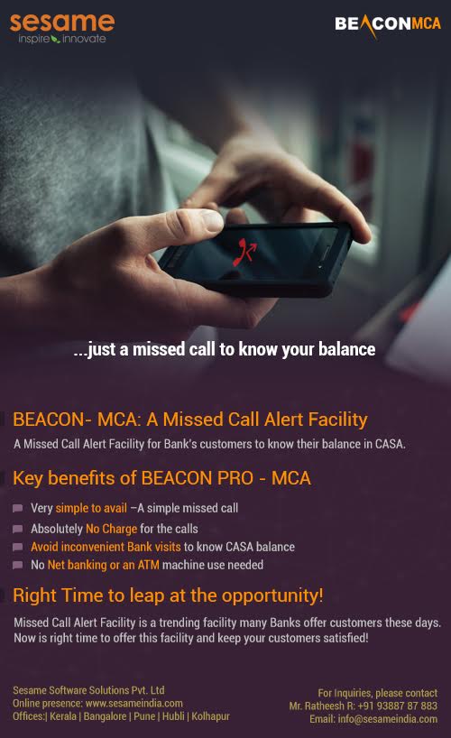 Missed Call Banking